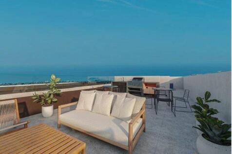 Roof terrace view