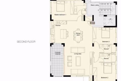 Floor plan apt 201