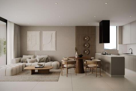 Kitchen, dining and