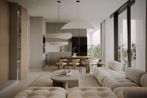 Kitchen, dining and