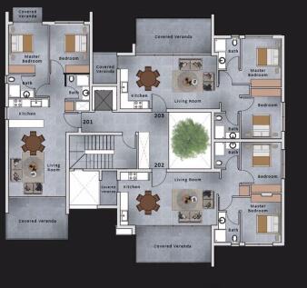 Second floor plan