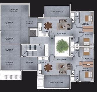 Third floor plan