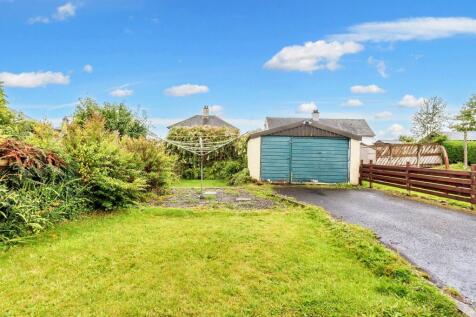 Large rear garden &amp; garage
