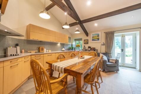 Open plan living area