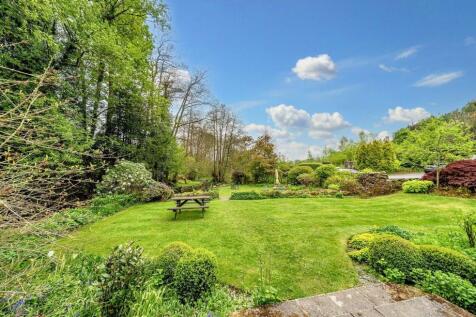 Communal gardens, next to river Gilpin