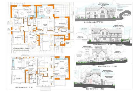PLANNING PERMITTED - PROPOSED PLANS AND ELEVATIONS