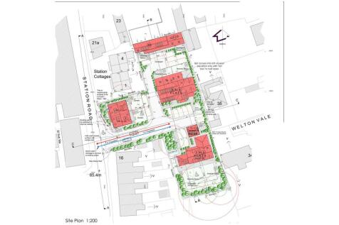 PLANNING PERMITTED - PROPOSED SITE PLAN 17 Station
