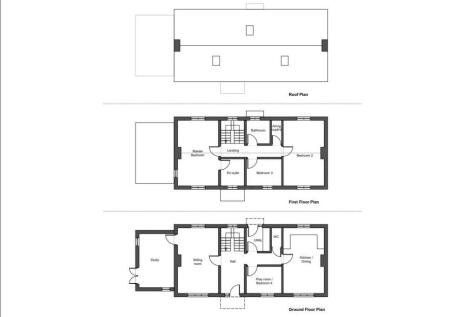 House 1 Proposed Floorplans