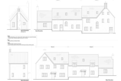 House 4 &amp; 5 Proposed Elevations