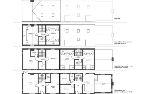 House 4 &amp; 5 Proposed Floorplans