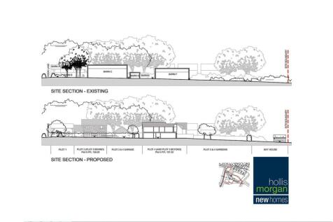 SITE SECTIONS Elmgrove Farm, Lower Road, Hinton Bl