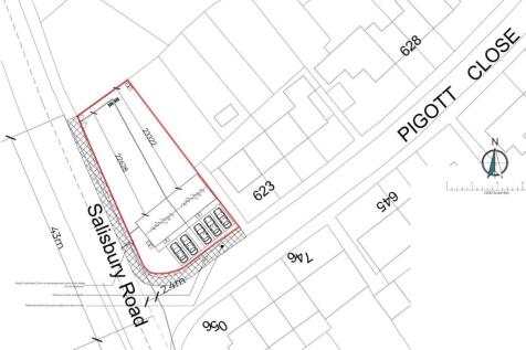 Land at the corner of Pigott Close &amp; Salisbury Roa