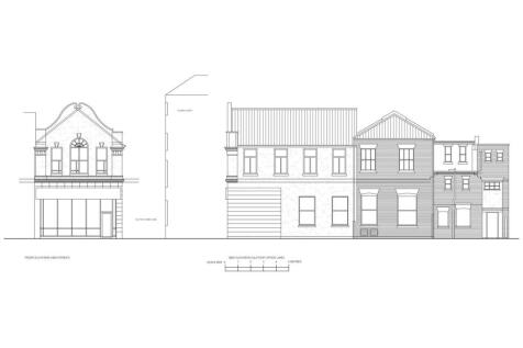 Existing Front and Side Elevations  | 131 High Str