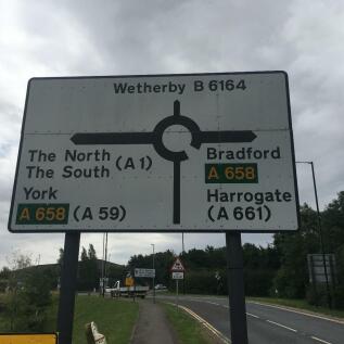 Roadway sign