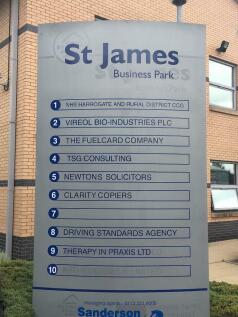 Entrance Sign