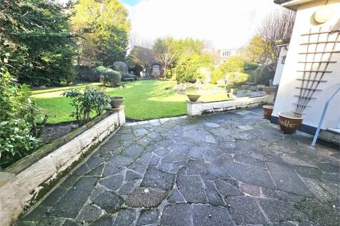 Detached double garage