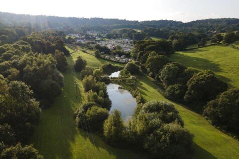 2021 Dorset Wood Farm Sunset Lake View Drone Aeria