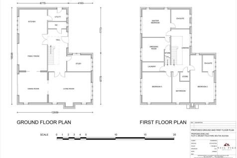 K1088-02 S73 A3 Proposed Ground and First Floor Pl