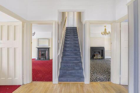 Stairs to landing