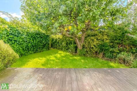 West Facing Rear Garden