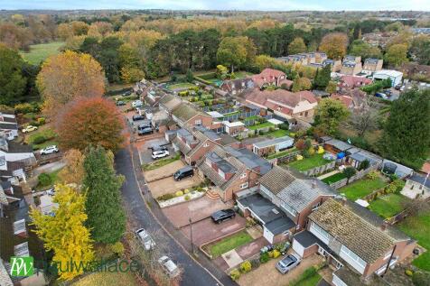 Aerial to River &amp; Golf Course