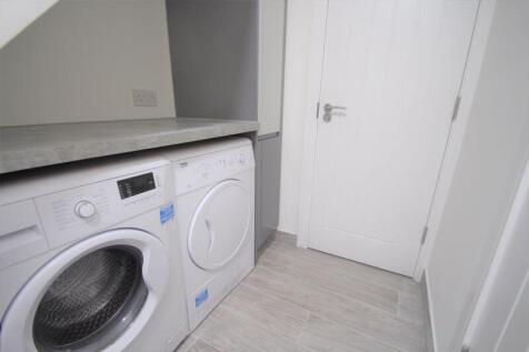 Communal washing and drying area