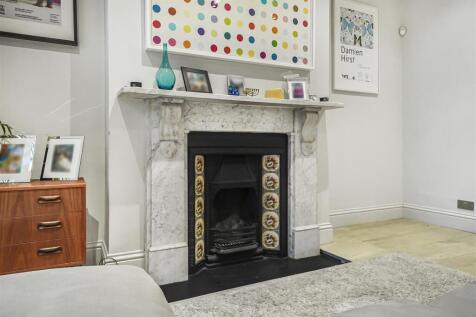 Dining area fireplace