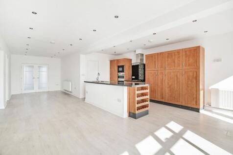 Open plan kitchen area