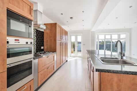 Open plan kitchen area
