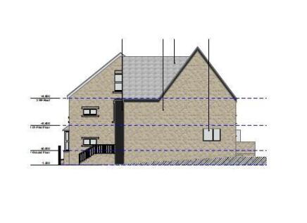Side elevation - Beverley Lodge 5a Kingfield Road.