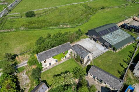 Saxton Mee Peak District Holiday Barn drone-0044.j
