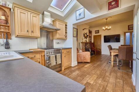 EXTENDED OPEN PLAN FITTED LIVING DINING KITCHEN