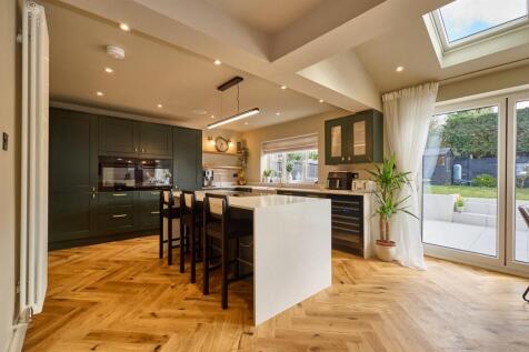 Extended &amp; Refitted open plan living dining kitche