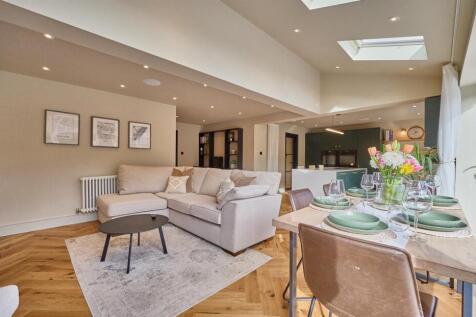 Extended &amp; Refitted open plan living dining kitche