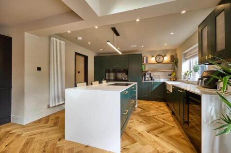 Extended &amp; Refitted open plan living dining kitche