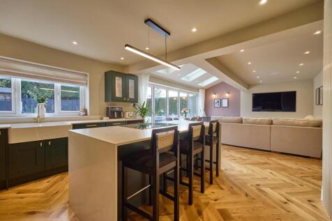 Extended &amp; Refitted open plan living dining kitche