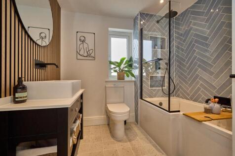 Refitted bathroom to front