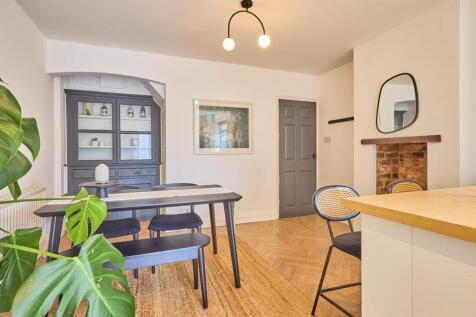 Extended open plan living dining kitchen