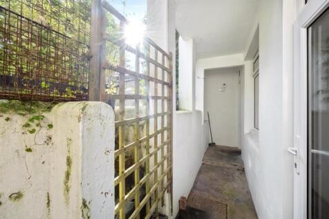 Small rear patio