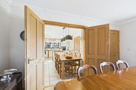 Doors Opening To Kitchen