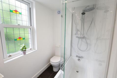 Four double bedrooms and two bathrooms