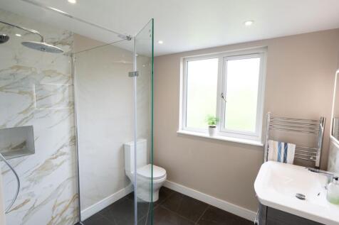 Four double bedrooms and two bathrooms