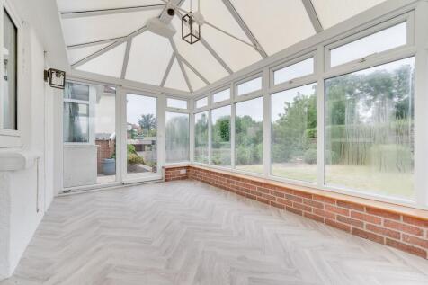 KITCHEN, LIVING ROOM AND CONSERVATORY