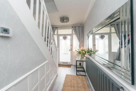 DOWN STAIRS W.C HALLWAY AND LANDING