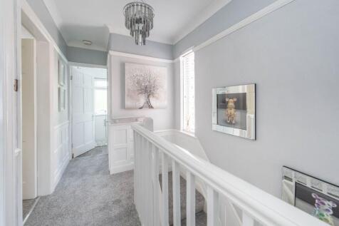 DOWN STAIRS W.C HALLWAY AND LANDING