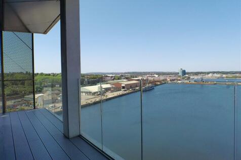 Balcony with River Views