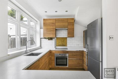 Open plan lounge and kitchen