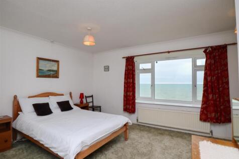 Master bedroom with sea views