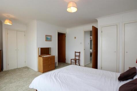 Master bedroom with sea views