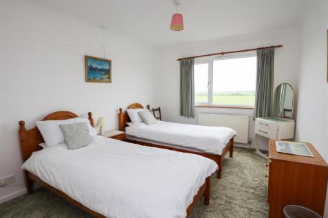 2nd bedroom with farmland views